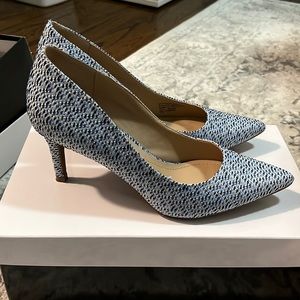 Alfani Heels Size 7 Blue White